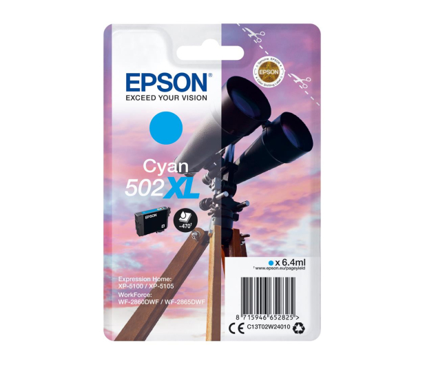 Epson 502XL INK Cyan - 505670 - zdjęcie